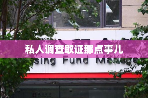 沈阳私人调查取证那点事儿